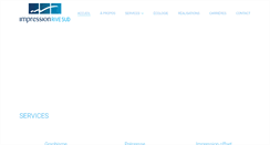 Desktop Screenshot of impression-rivesud.com